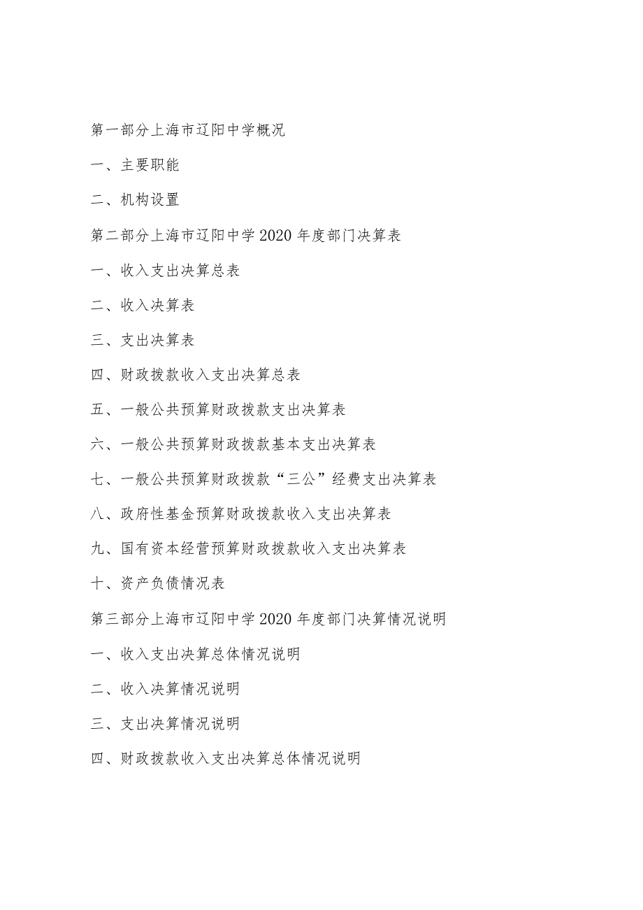 上海市辽阳中学2020决算.docx_第2页