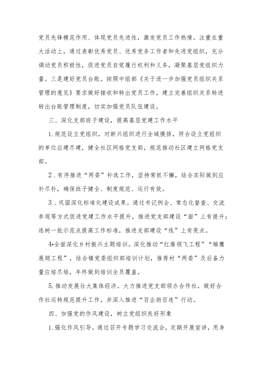 村党支部2024年工作计划(二篇).docx_第3页