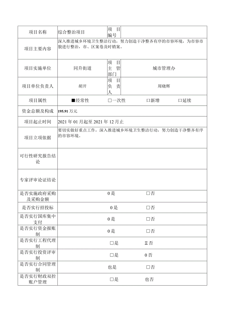 雨花区2021同升街道城市管理办综合整治专项资金绩效自评报告.docx_第2页