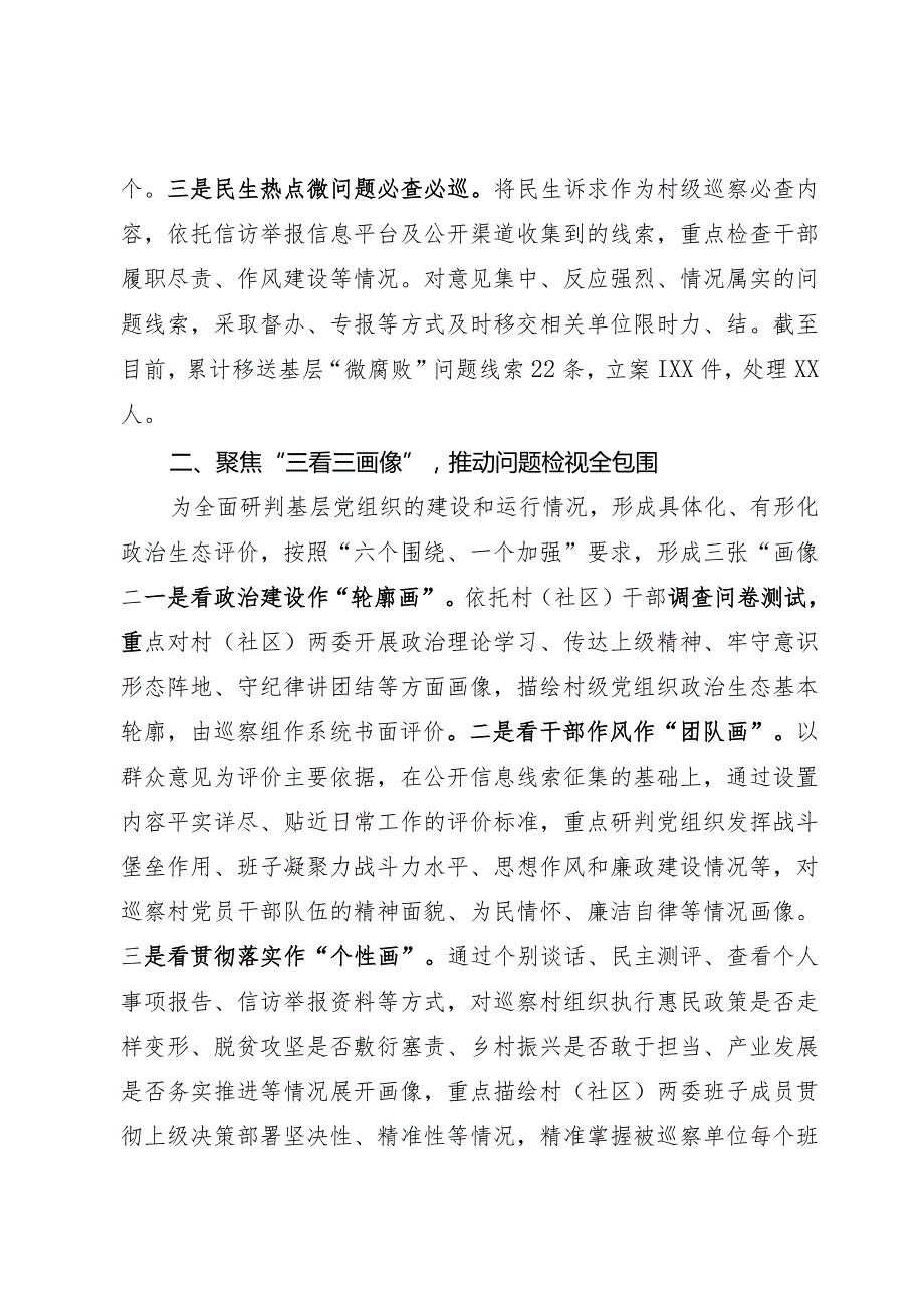经验做法：创新“巡乡带村”模式助力巡察“下沉”.docx_第2页