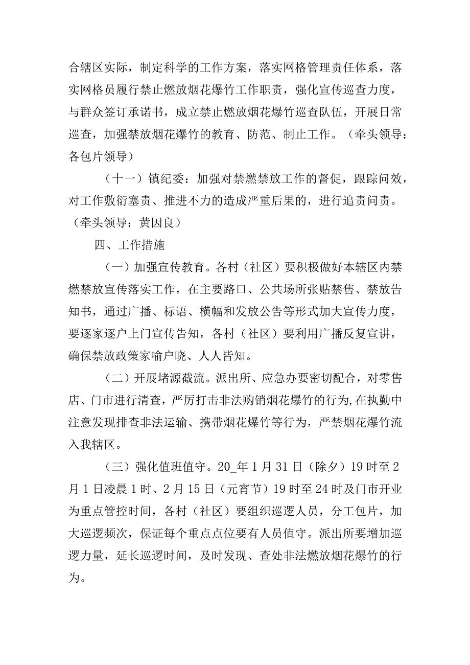燃放烟花爆竹组织实施方案.docx_第3页
