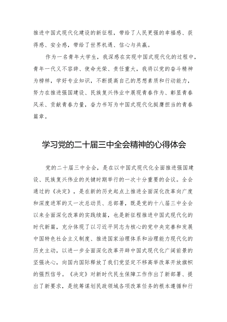 学习贯彻2024年二十三中全会精神心得体会研讨发言32篇.docx_第2页