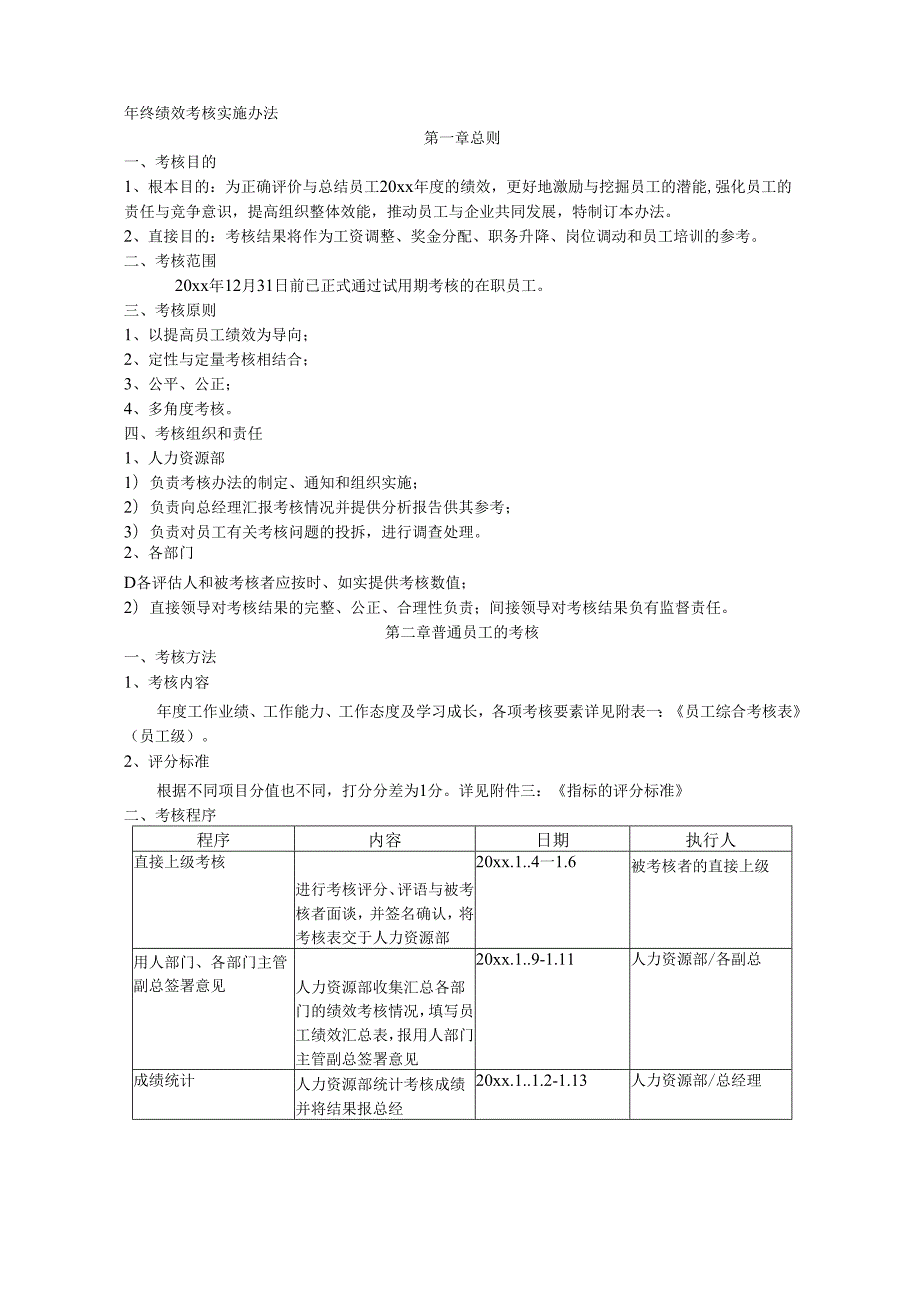 公司终绩效考核方案.docx_第1页