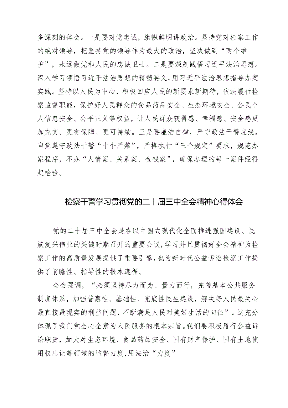 员额检察官学习党的二十三中全会精神研讨发言（共七篇）.docx_第2页