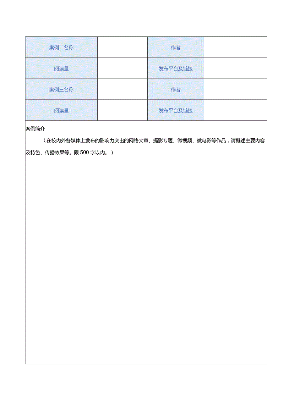 2023新闻宣传工作先进单位申报表.docx_第2页