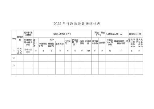 2022年行政执法数据统计表.docx