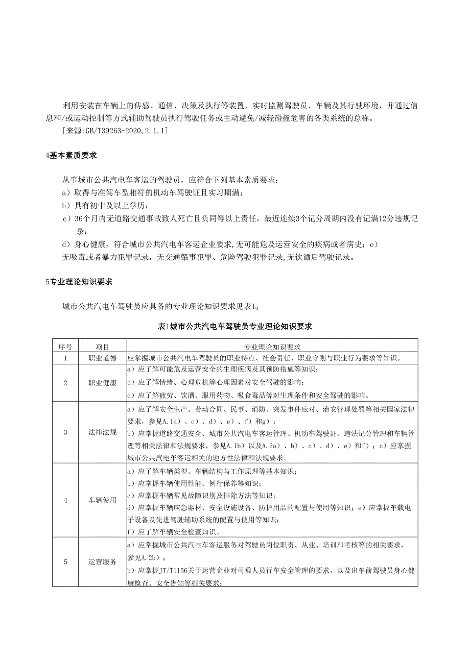 城市公共汽电车驾驶员技能和素质要求.docx_第2页