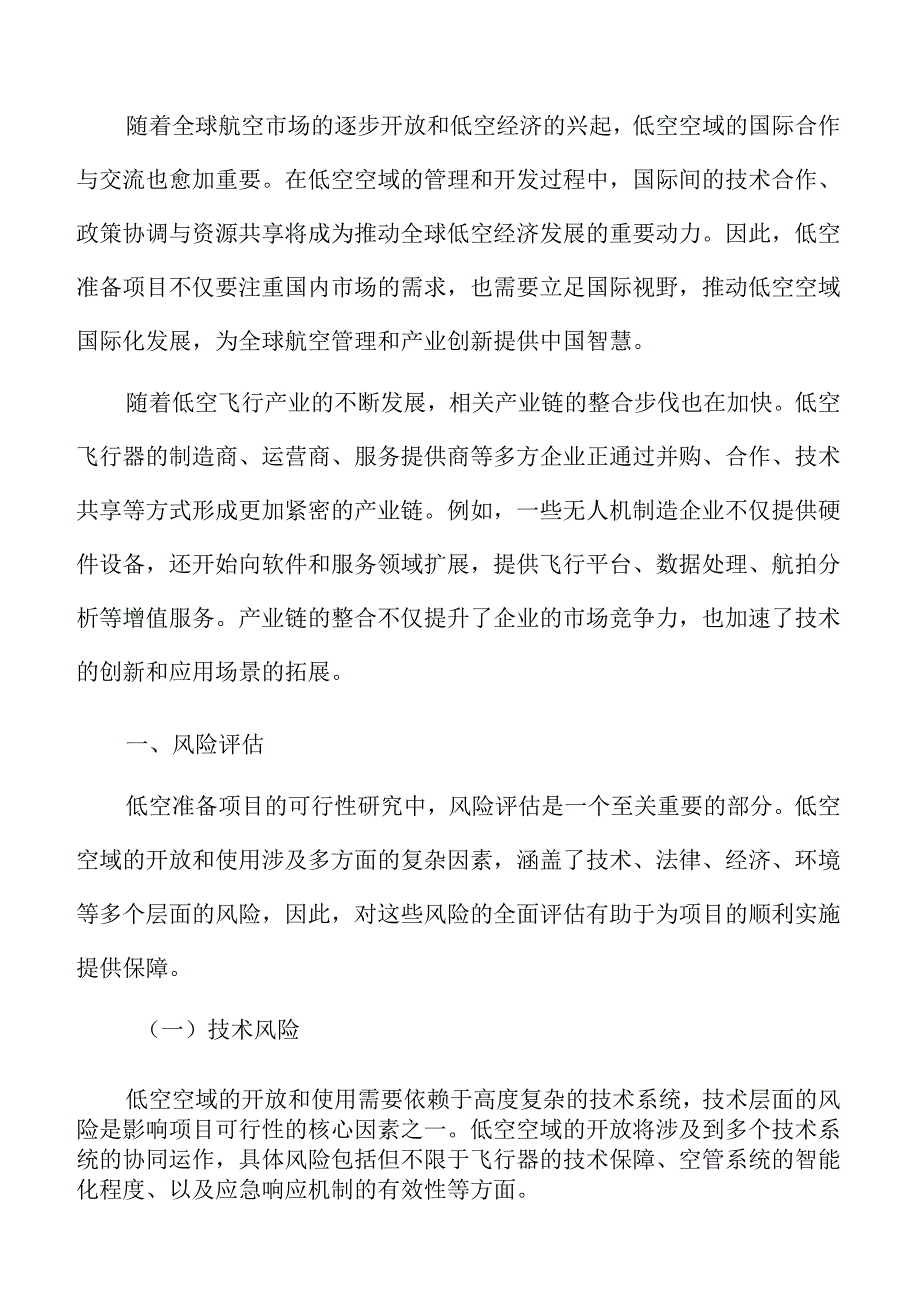 低空准备项目风险评估报告.docx_第2页