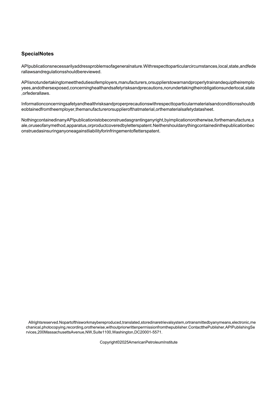 API TR 2583 1ST ED (2025) Measurement of Produced Water for Custody Transfer; First Edition.docx_第2页