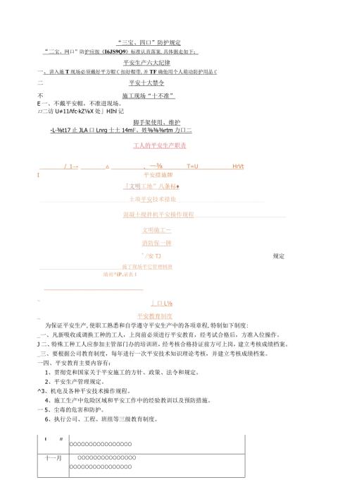 建筑施工工地安全文明标识牌.docx