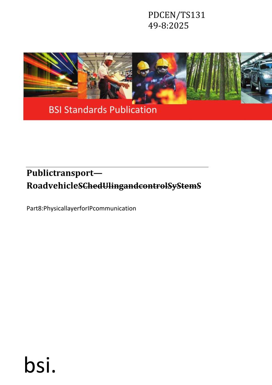 PD CEN-TS 13149-8 2025.docx_第1页