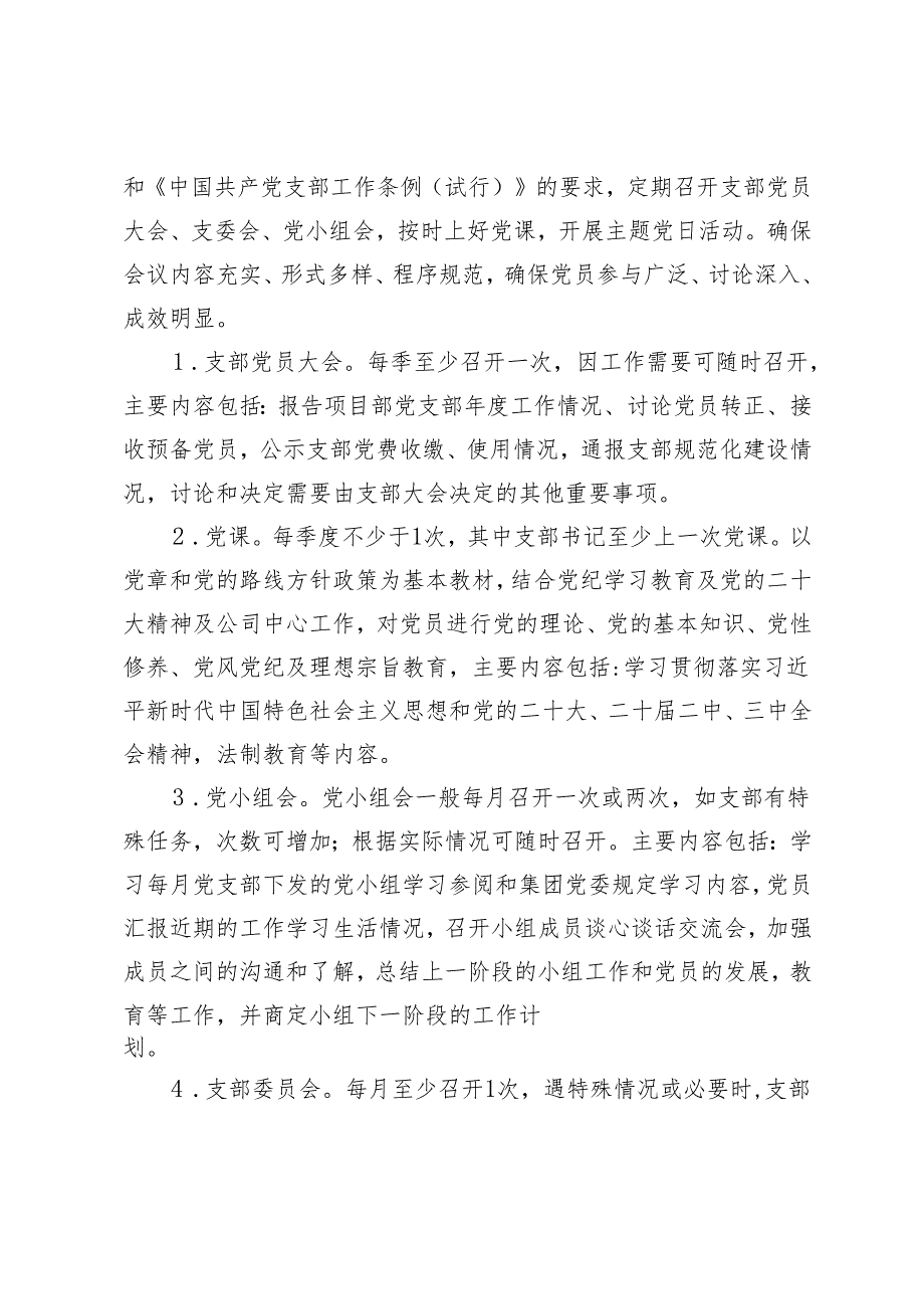 20242025年国有企业党支部三会一课及主题党日活动计划.docx_第2页