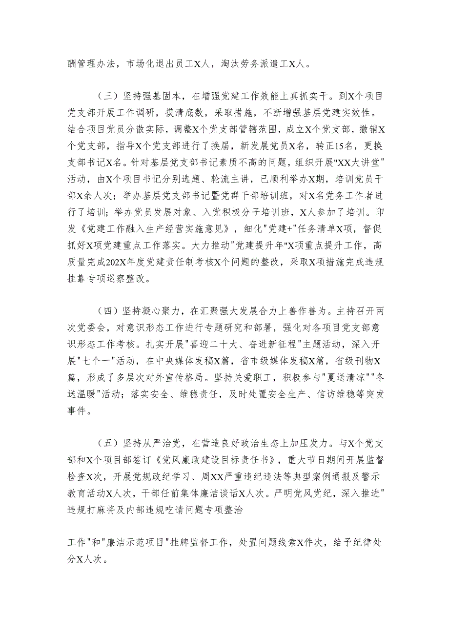 20242025公司党委书记抓党建工作述职报告.docx_第2页