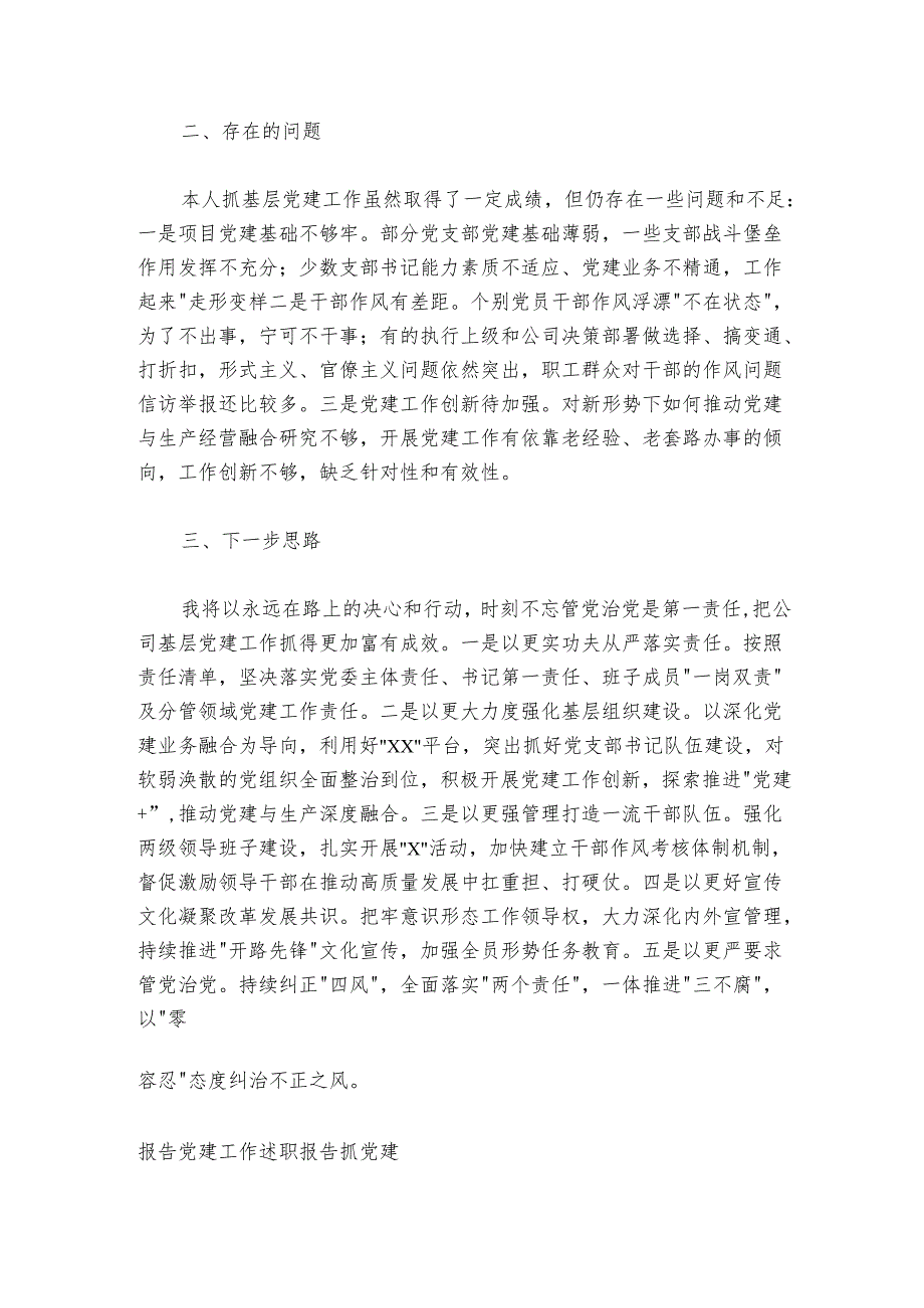 20242025公司党委书记抓党建工作述职报告.docx_第3页