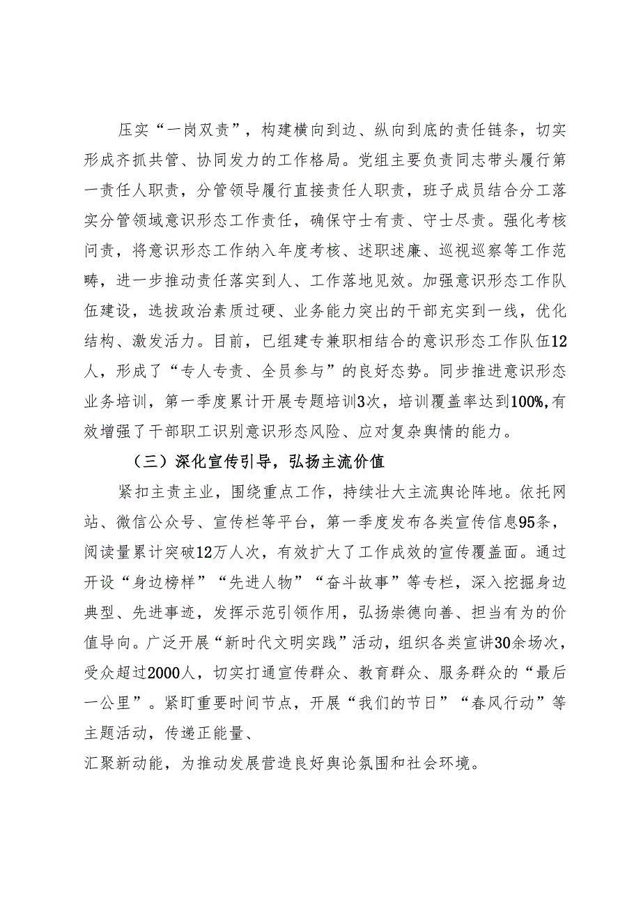 2025年第一季度意识形态研判报告.docx_第2页