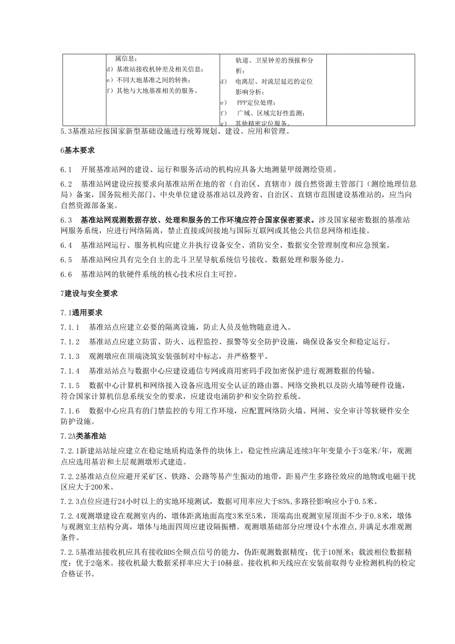 卫星导航定位基准站网与安全管理要求.docx_第3页