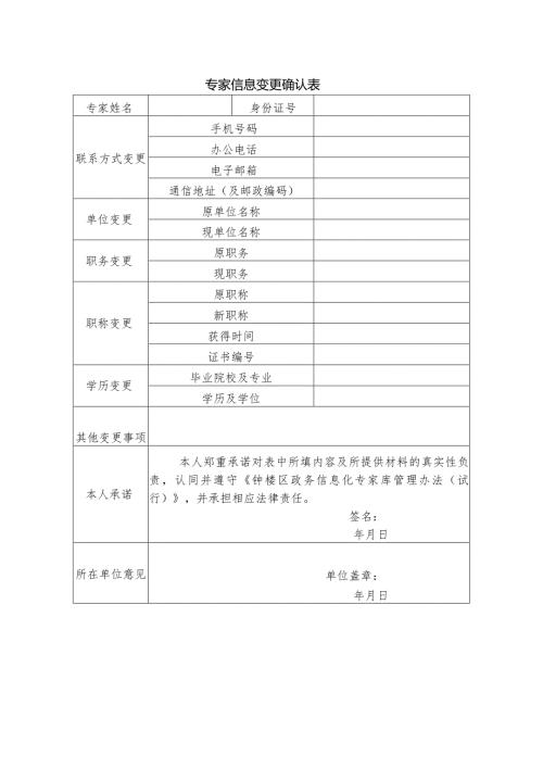 专家信息变更确认表.docx