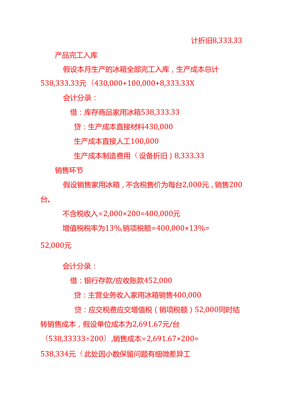家用制冷电器具生产企业的账务处理－记账实操.docx_第3页