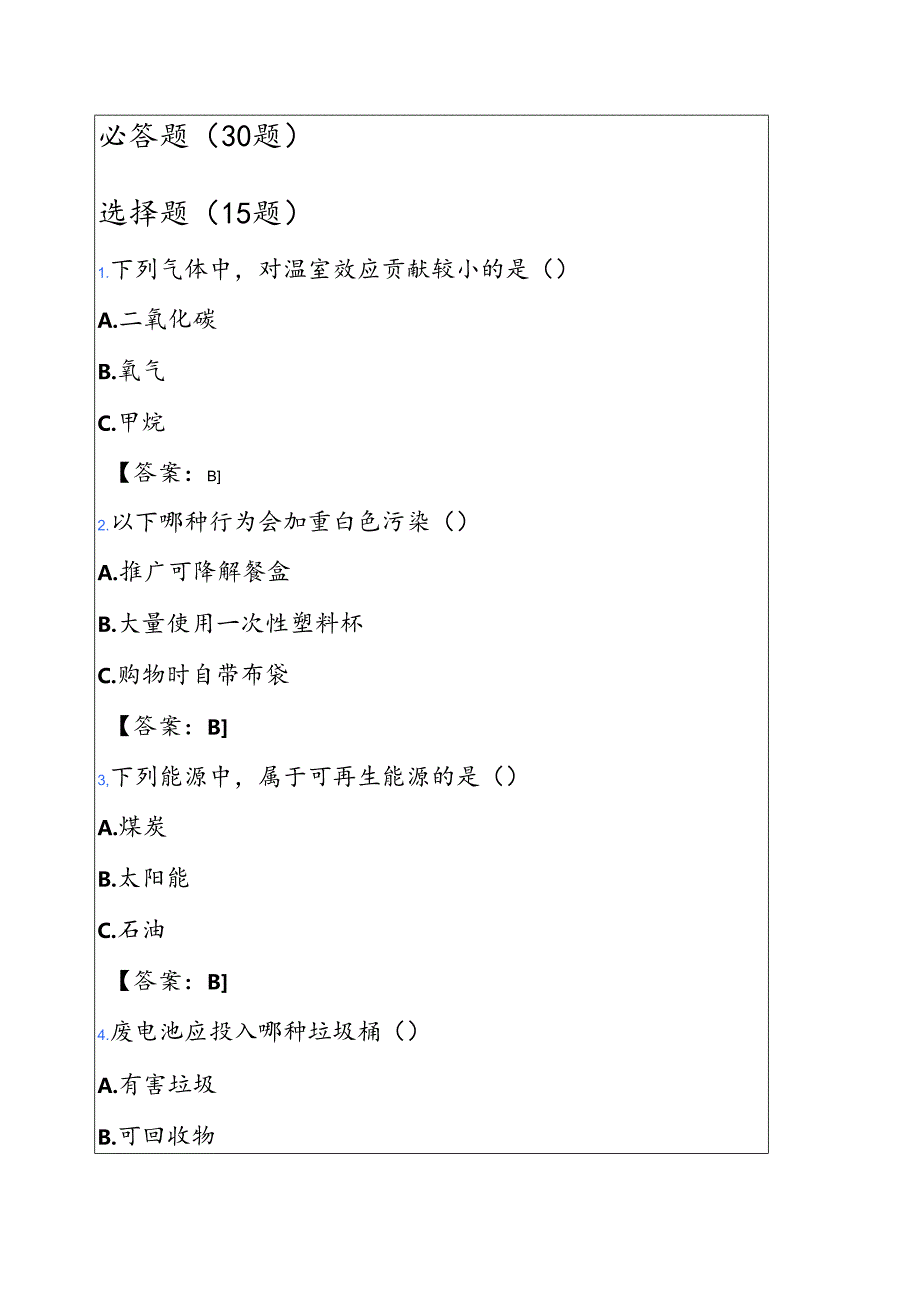 1.最新环保知识竞赛100题库（附答案）.docx_第2页