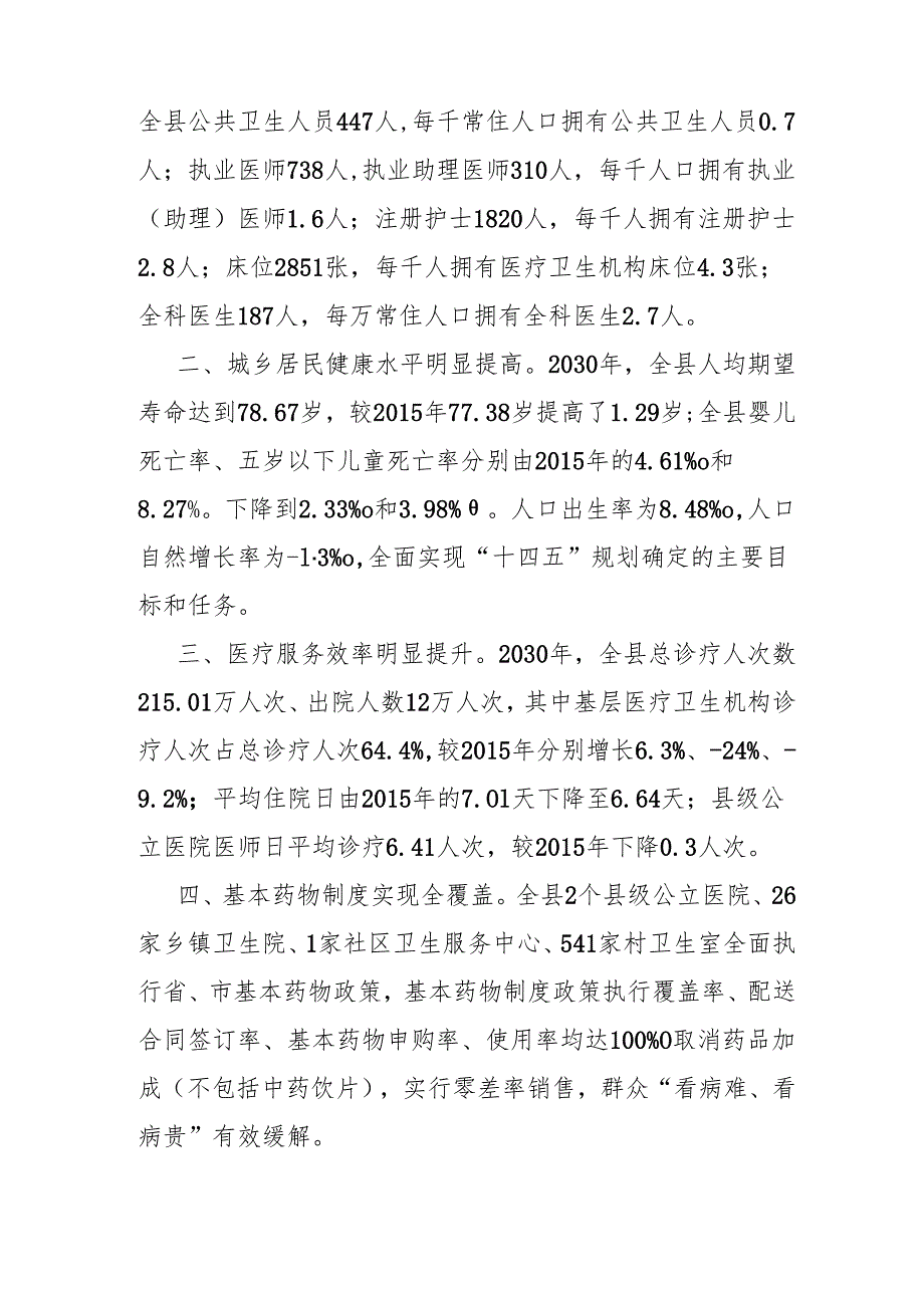“十五五”医疗卫生服务体系规划(10).docx_第2页