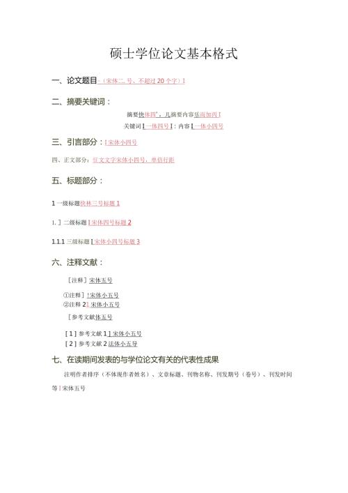 硕士学位论文基本格式.docx