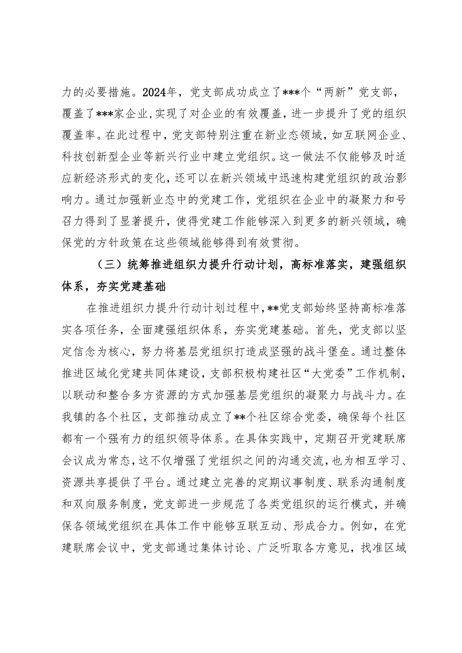 2篇 支部2024党建工作总结和2025年工作计划思路.docx_第3页