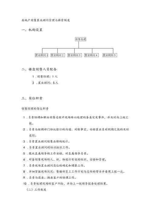 房地产销售置业顾问管理与薪资制度.docx