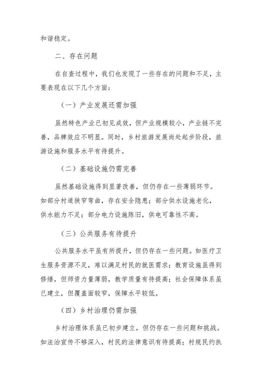 2024年驻村工作队自查报告范文.docx_第3页