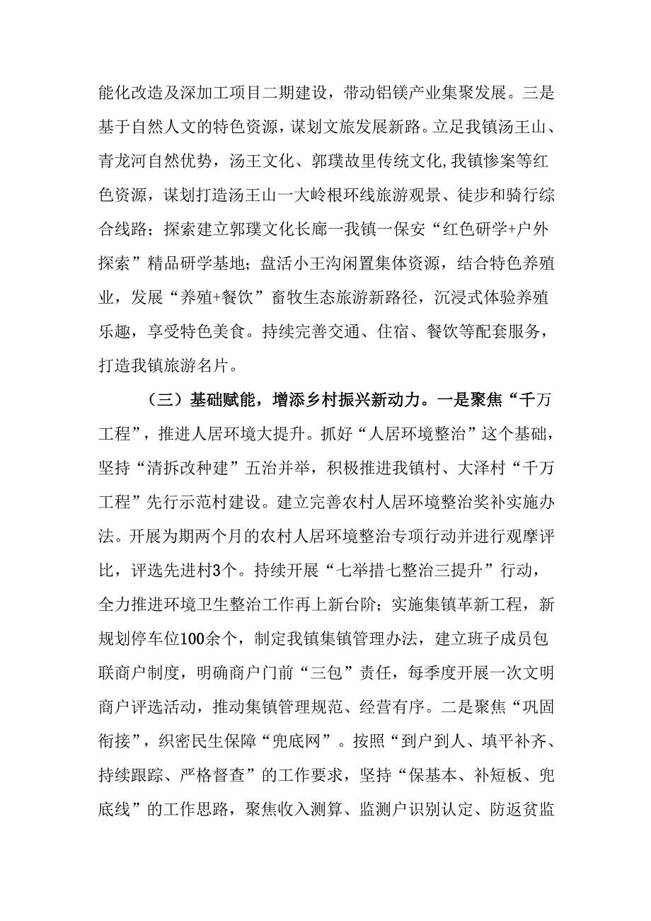 乡镇2024推动乡村全面振兴工作总结.docx_第3页