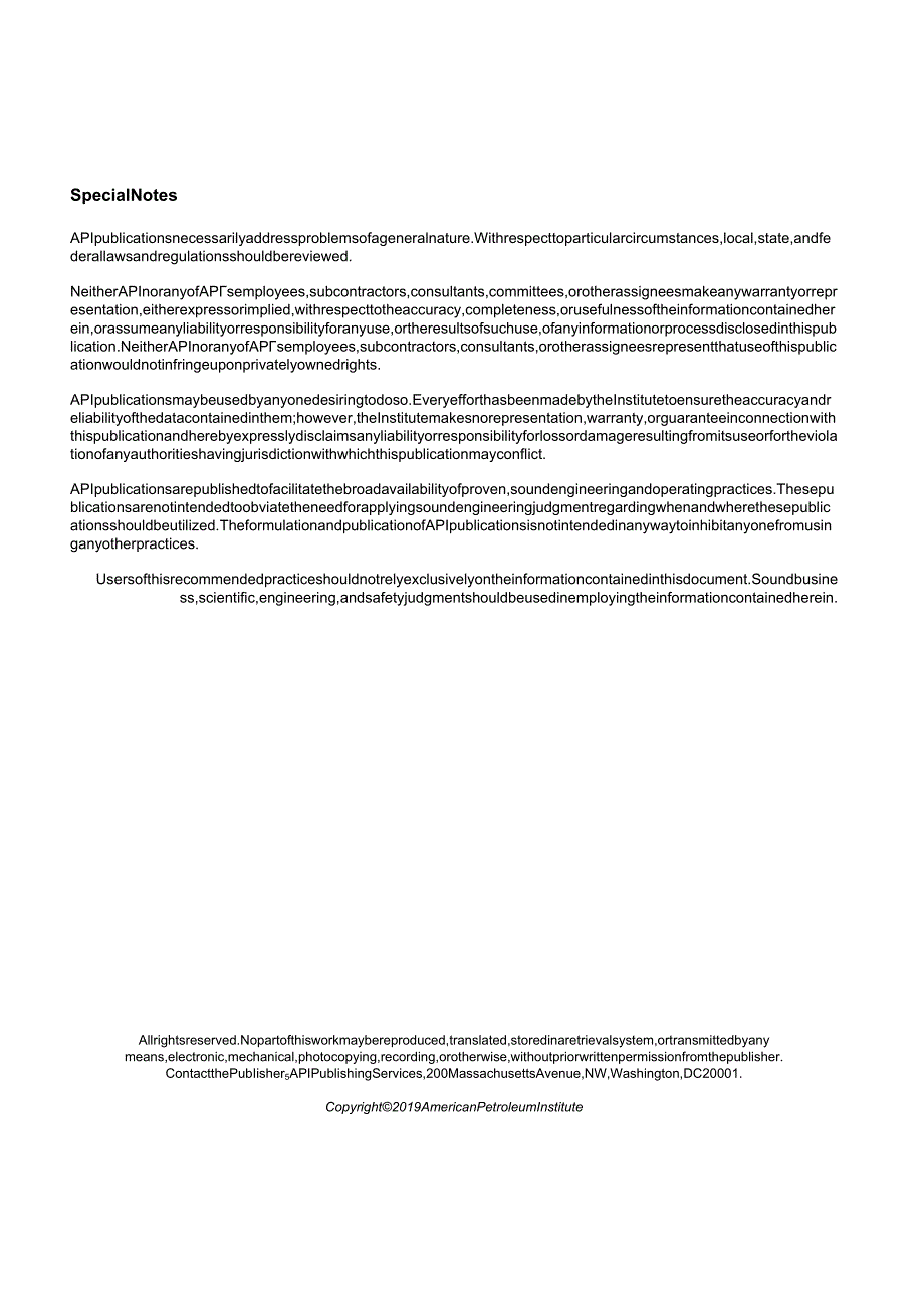 API RP 2MIM 1ST ED (R 2025) Mooring Integrity Management; First Edition; Reaffirmed, June 2025.docx_第2页