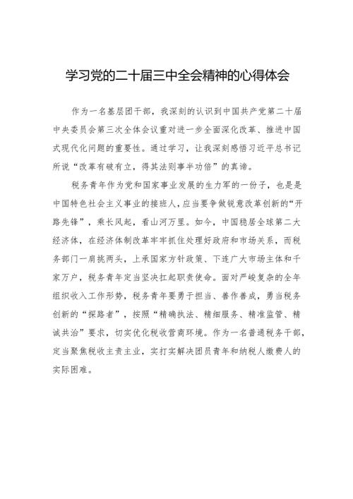 学习贯彻2024年二十三中全会精神心得体会范文32篇.docx
