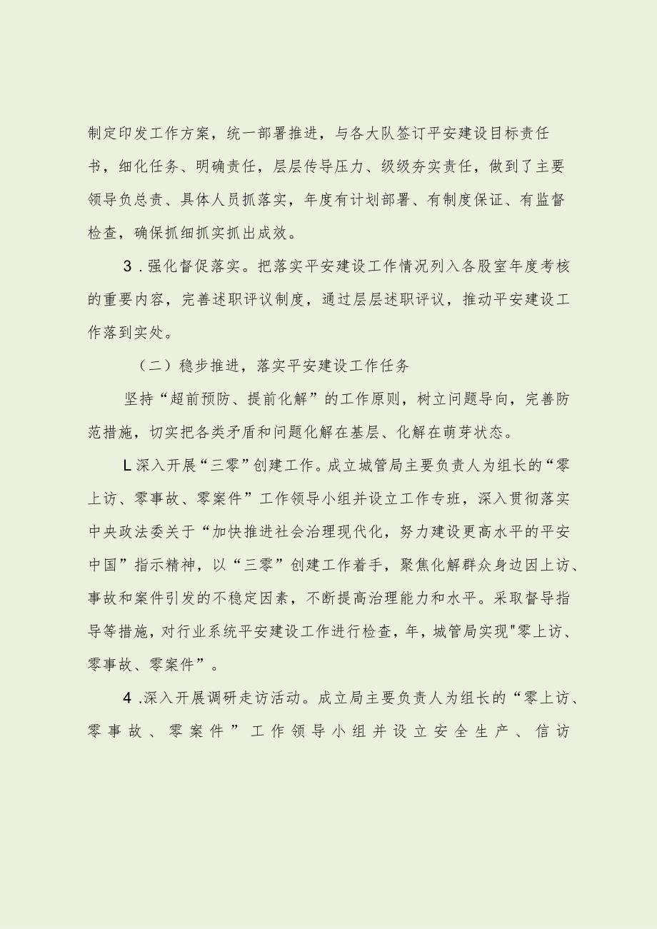 城管局平安建设工作自评报告（最新分享）.docx_第2页