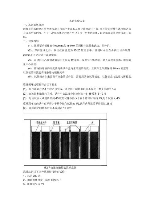 冻融实验方案.docx
