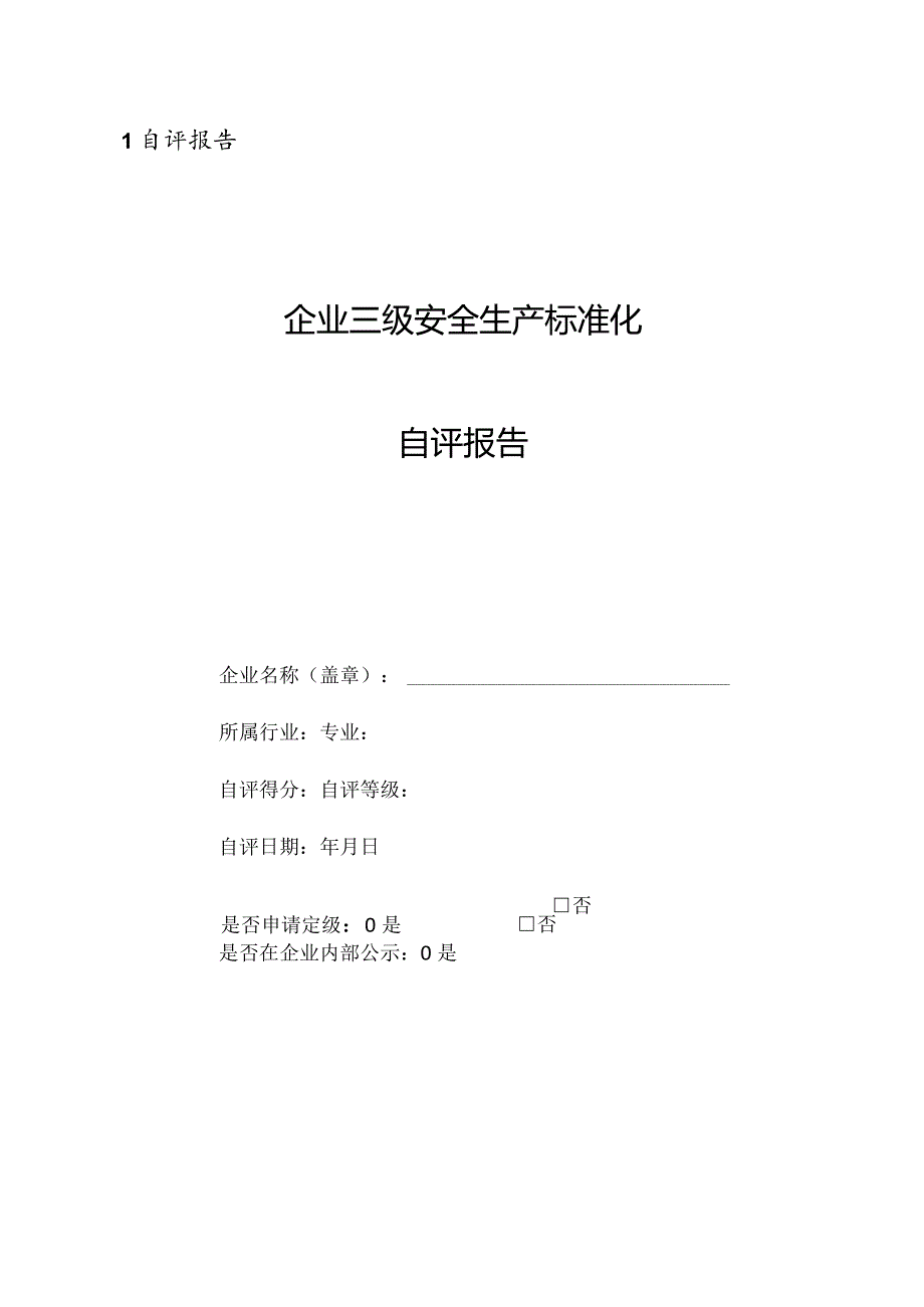 三级安全生产标准化自评模板.docx_第3页