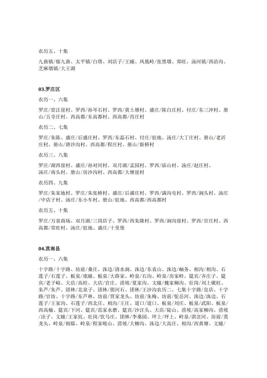 临沂三区九县逢集表.docx_第2页