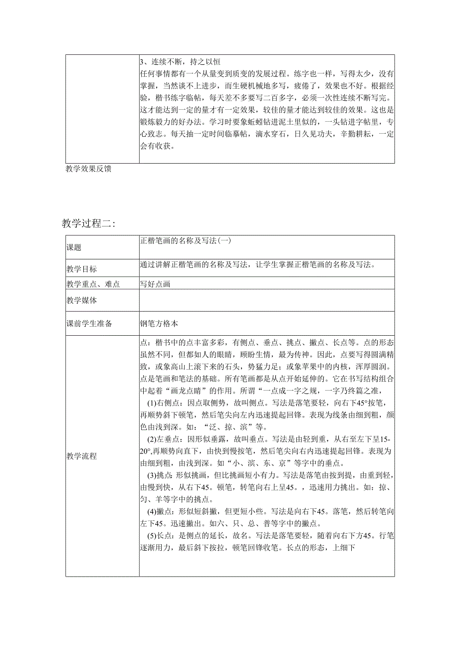 小学五年级硬笔书法写字课教案全册.docx_第3页