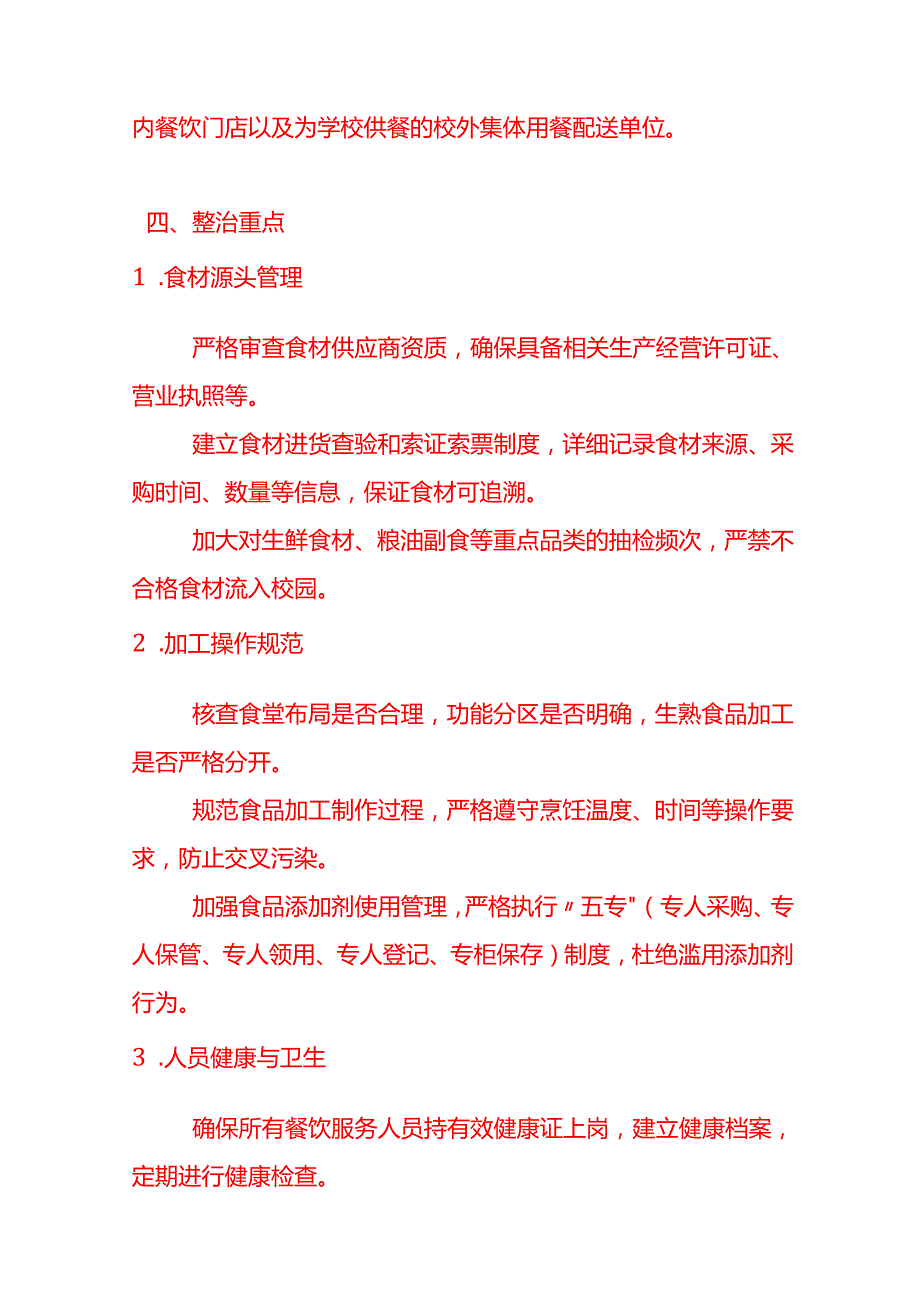 《校园餐安全整治方案》.docx_第2页
