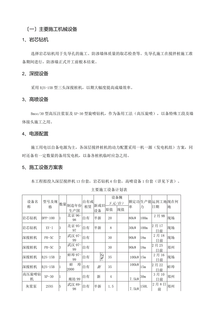 深层搅拌防渗墙.docx_第1页