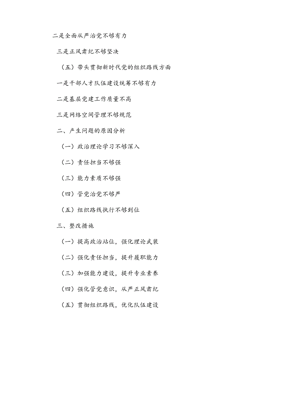 国企党委书记2024民主生活会个人（五个带头）对照检查材料.docx_第2页