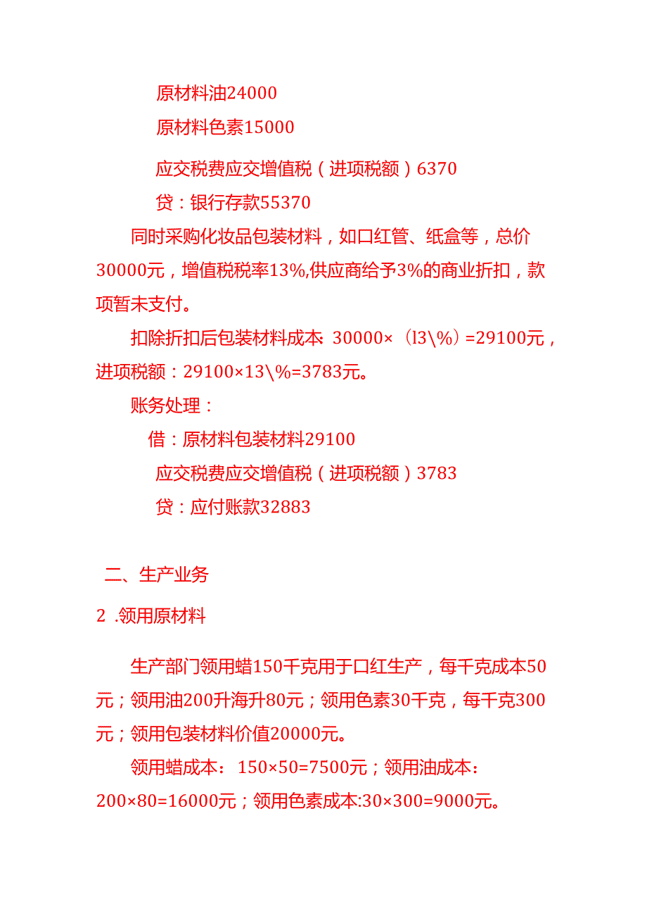 做账实操美妆行业的会计处理分录.docx_第2页