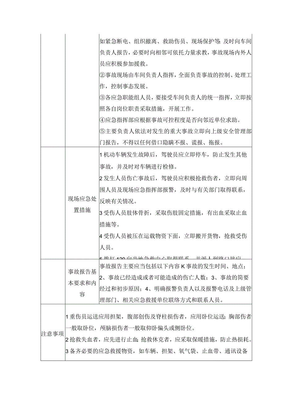车辆伤害事故应急处置方案.docx_第2页