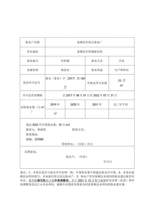 2022取水计划建议表.docx