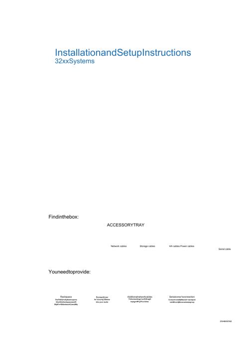 Net 装机维护 InstallationandSetupInstructions32xxSystems.docx