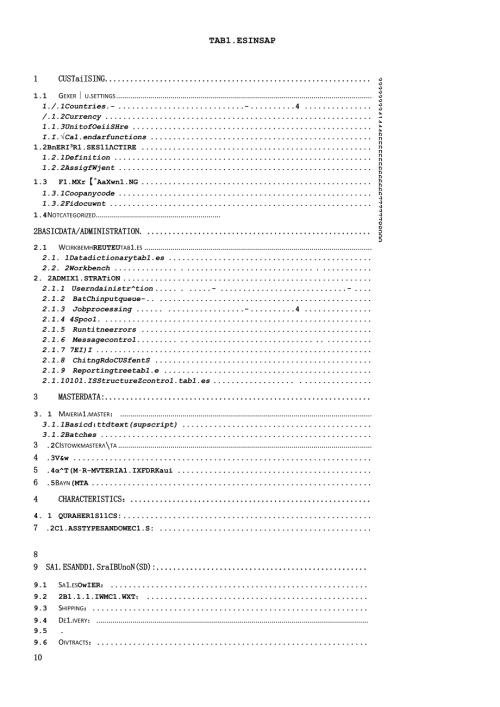 SAP内表整理.docx