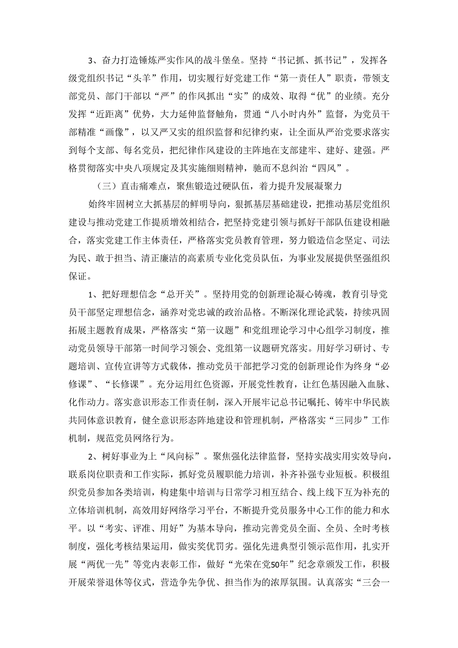 2024党建工作总结及明年工作计划范文二.docx_第3页