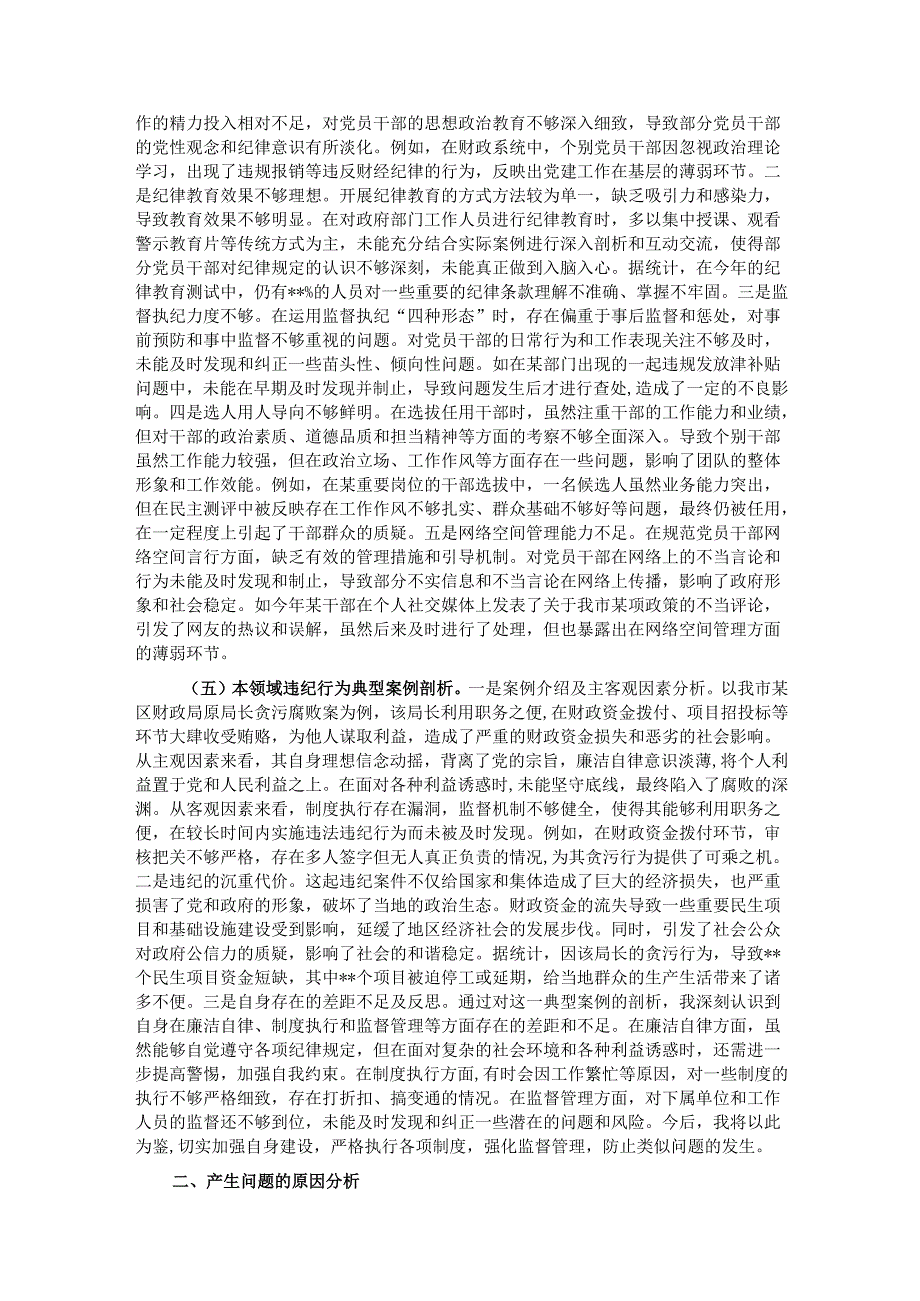 常务副市长关于2024民主生活会个人对照检视发言材料.docx_第3页
