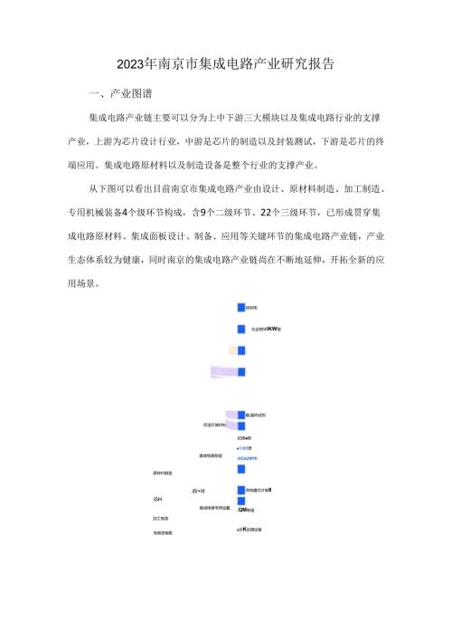 2023年南京市集成电路产业研究报告.docx