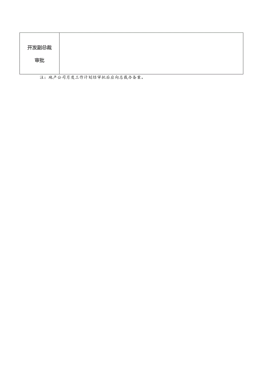 地产公司双周工作计划审批表.docx_第2页