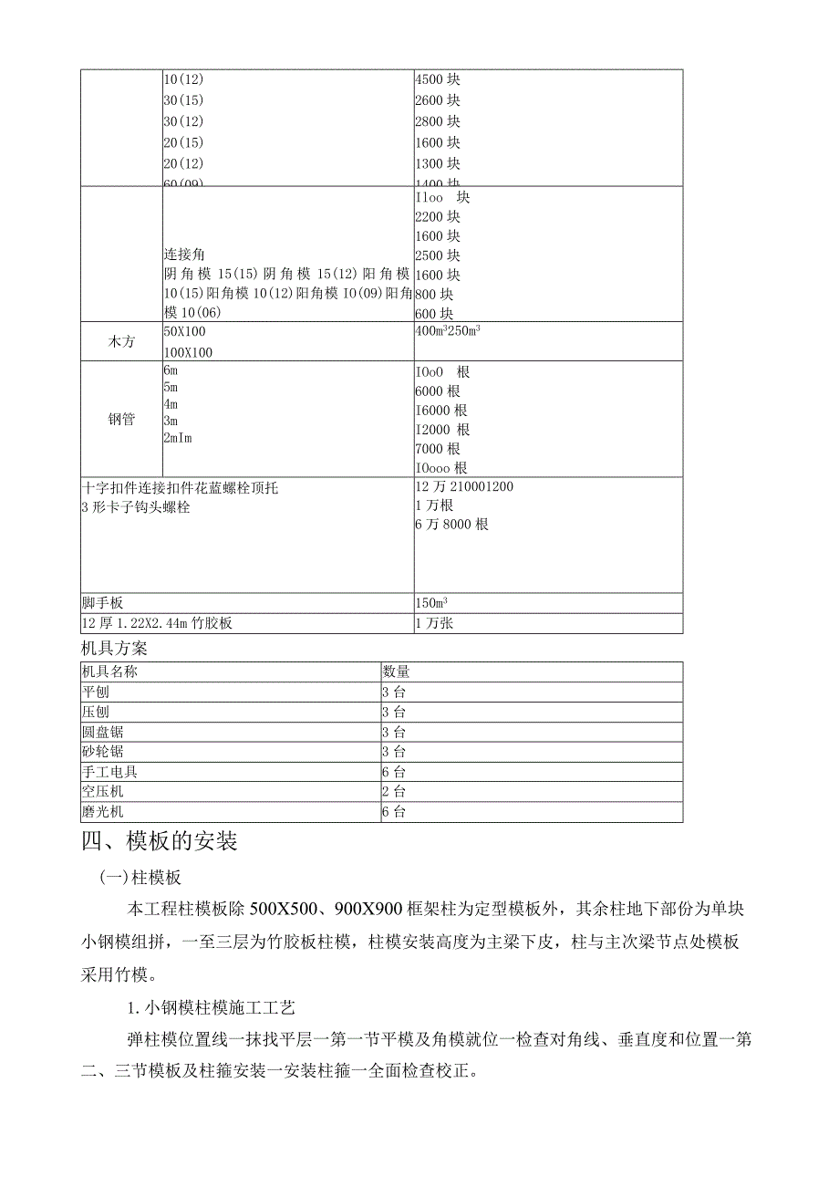 模板施工方案(组合钢模板).docx_第2页
