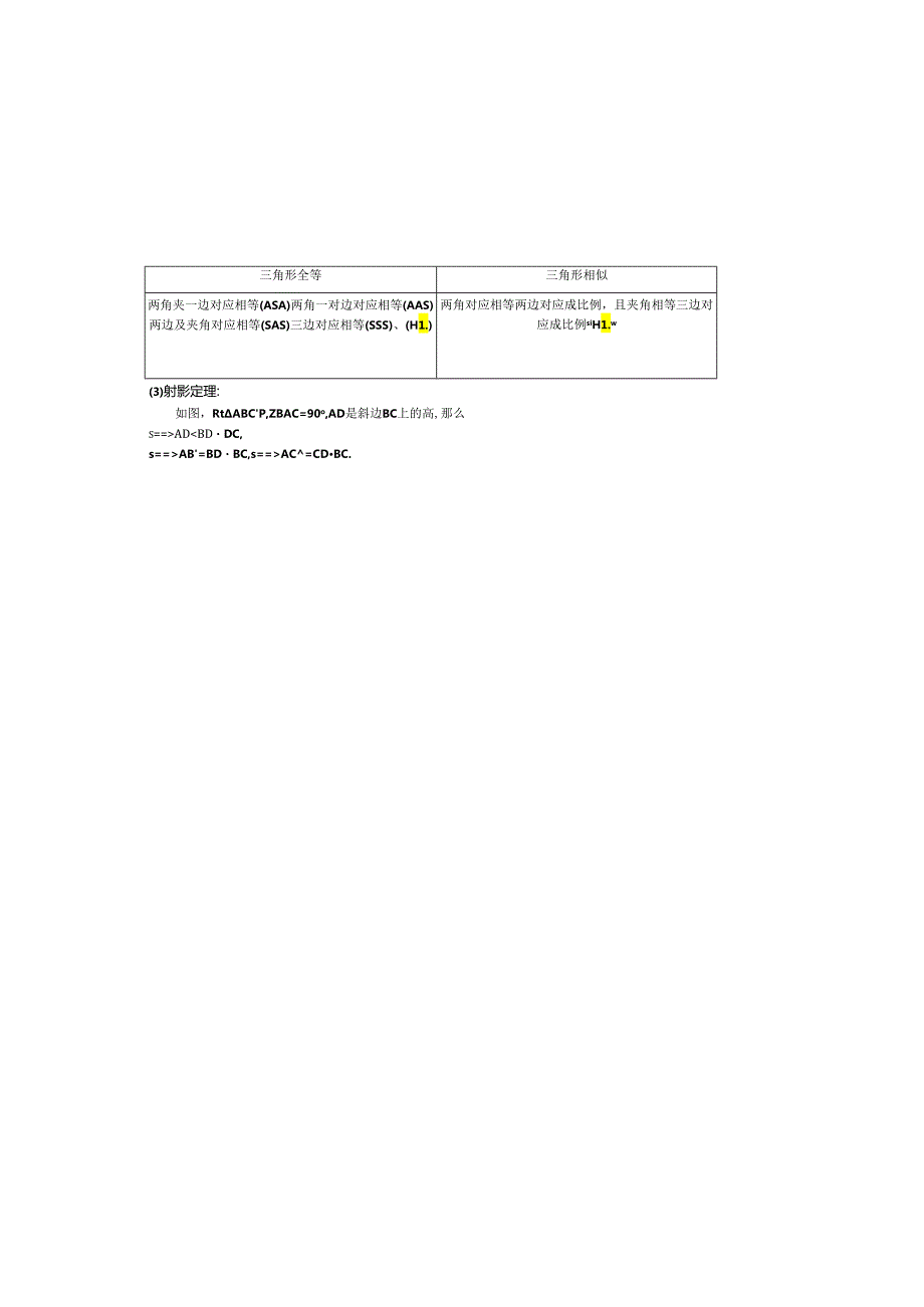 相似三角形知识点(完美打印版).docx_第2页